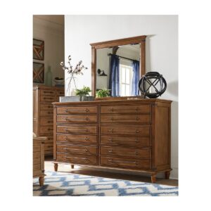 Pelican Farmhouse 6-Drawer Dresser