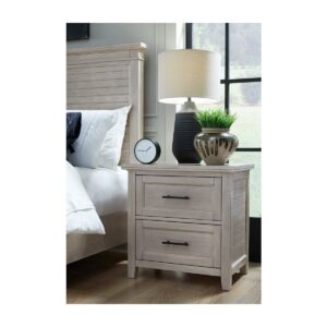 Sanibel 2-Drawer Nightstand in Macchiato