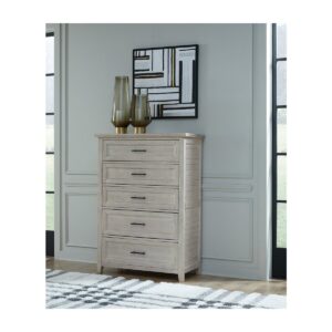 Sanibel 5-Drawer Chest in Macchiato
