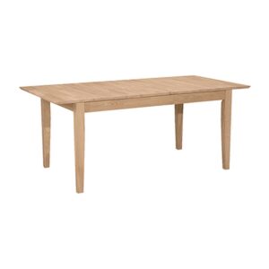Shaker Butterfly Extension Table 36x60x72 in Hickory, Ready to Ship