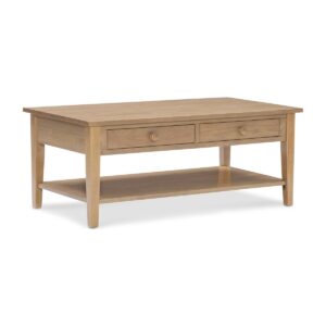 Spencer Coffee Table in Honey, Ready to Ship