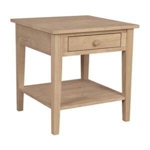 Spencer End Table in Black, Ready to Ship