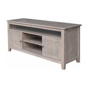 Sturbridge TV Center in Taupe Gray, Ready to Ship