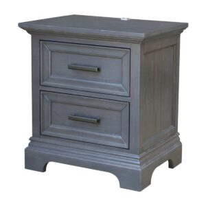 Summit Nightstand in Heather Gray