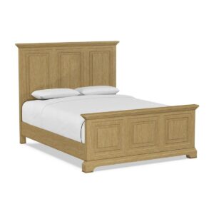 Summit Queen Panel Bed in Heather Gray