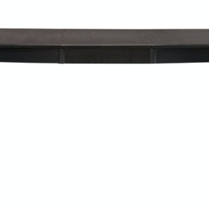 Salerno 42x60x78 Butterfly Extension Table in Coal, Ready to Ship