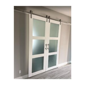 Triple Glass Panel Door