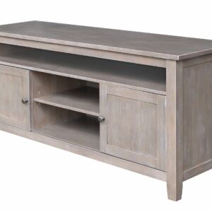 Sturbridge TV Center in Taupe Gray, Ready to Ship