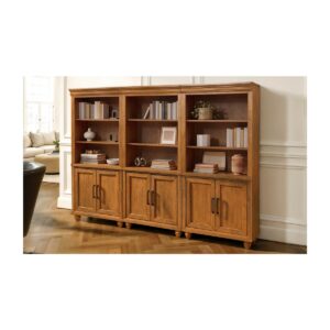 Vista Bookcase in Hickory, Ready to Ship