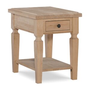 Vista End Table in Hickory, Ready to Ship