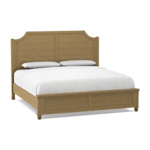 Vista King Panel Bed in Coal