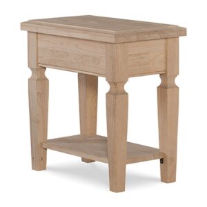 Vista Side Table in Hickory, Ready to Ship