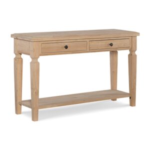 Vista Sofa Table in Hickory, Ready to Ship