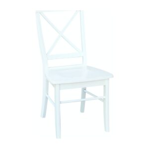 X-Back Chair in White, Ready to Ship